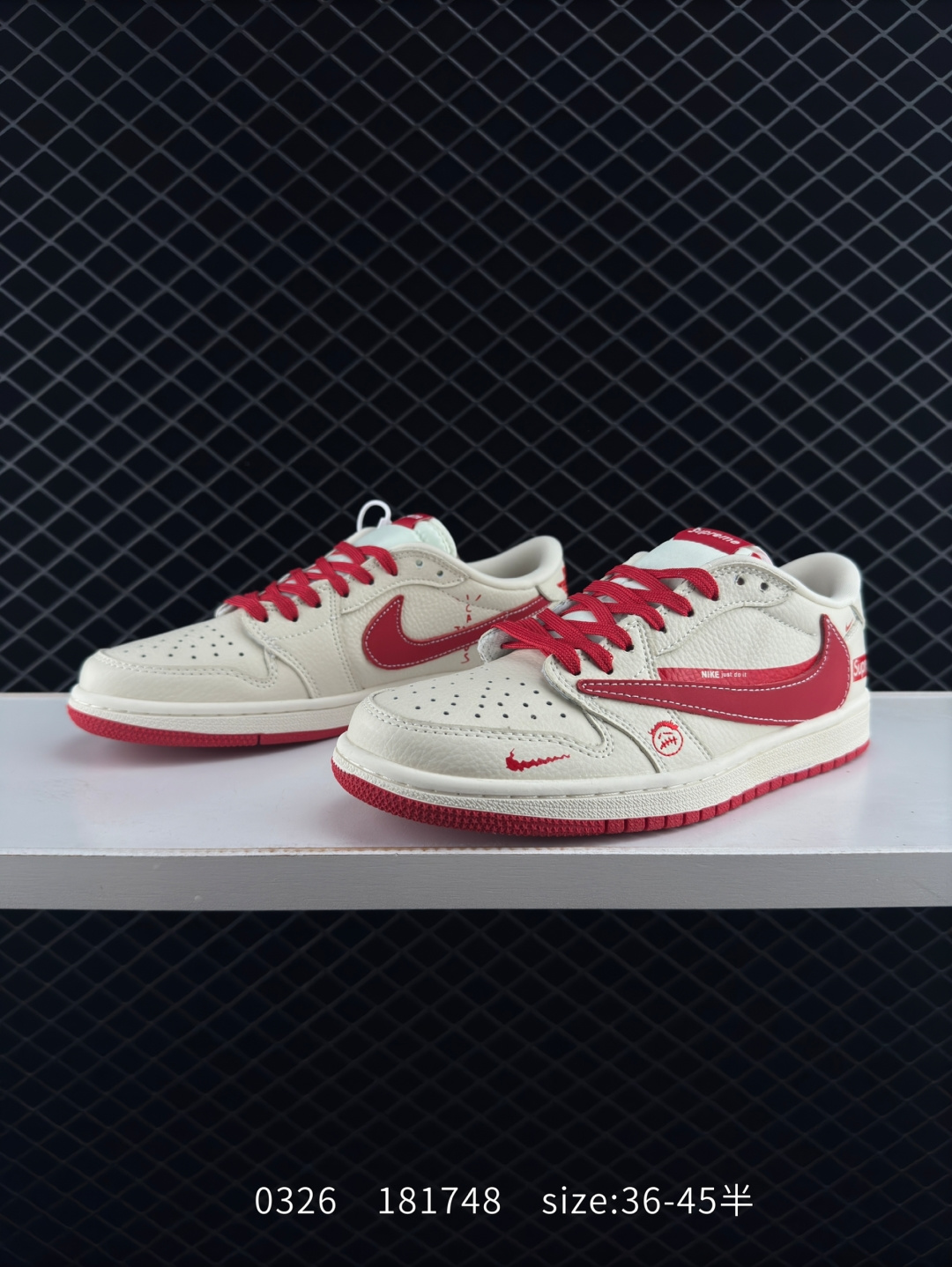 Travis Scott x Air Jordan 1 ” Reverse Mocha “